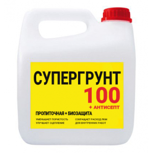 СУПЕРГРУНТ 100 + АНТИСЕПТ SUPER DECOR, 10кг  РФ