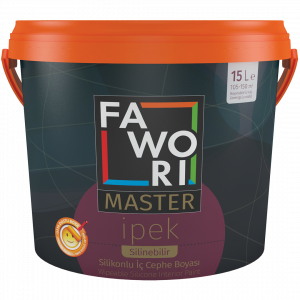 Краска для внутренних работ (шелковистая) FAWORI MASTER SILK WHITE 10LT (цвет Mist 95)