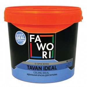 Краска для внутренних работ (матовая) FAWORI IDEAL WALL WHITE 10LT