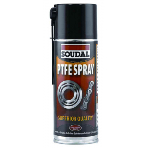 Тефлоновая смазка "Soudal" PTFE Spray аэрозоль 400 мл